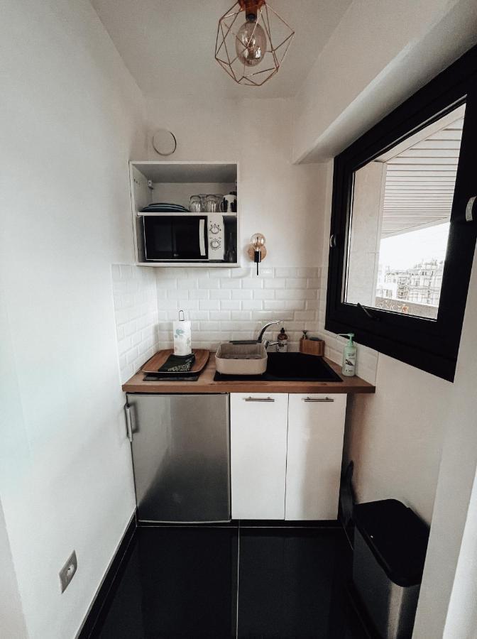 Beautiful Modern Fully Furnished Studio Levallois-Perret Ngoại thất bức ảnh